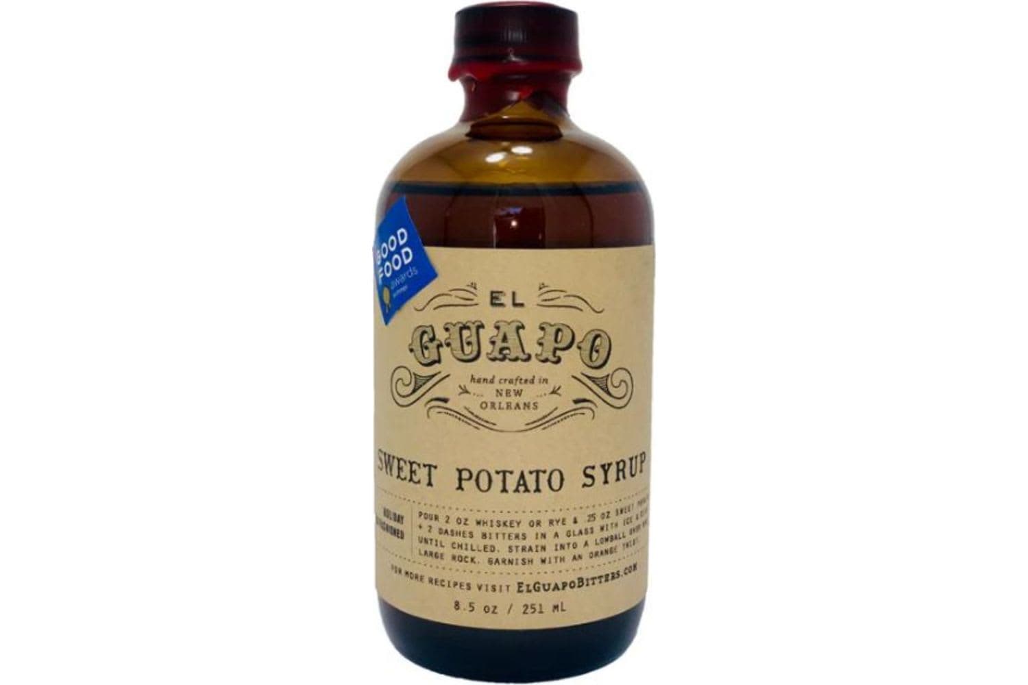 El Guapo Sweet Potato Syrup 488mL Bottle