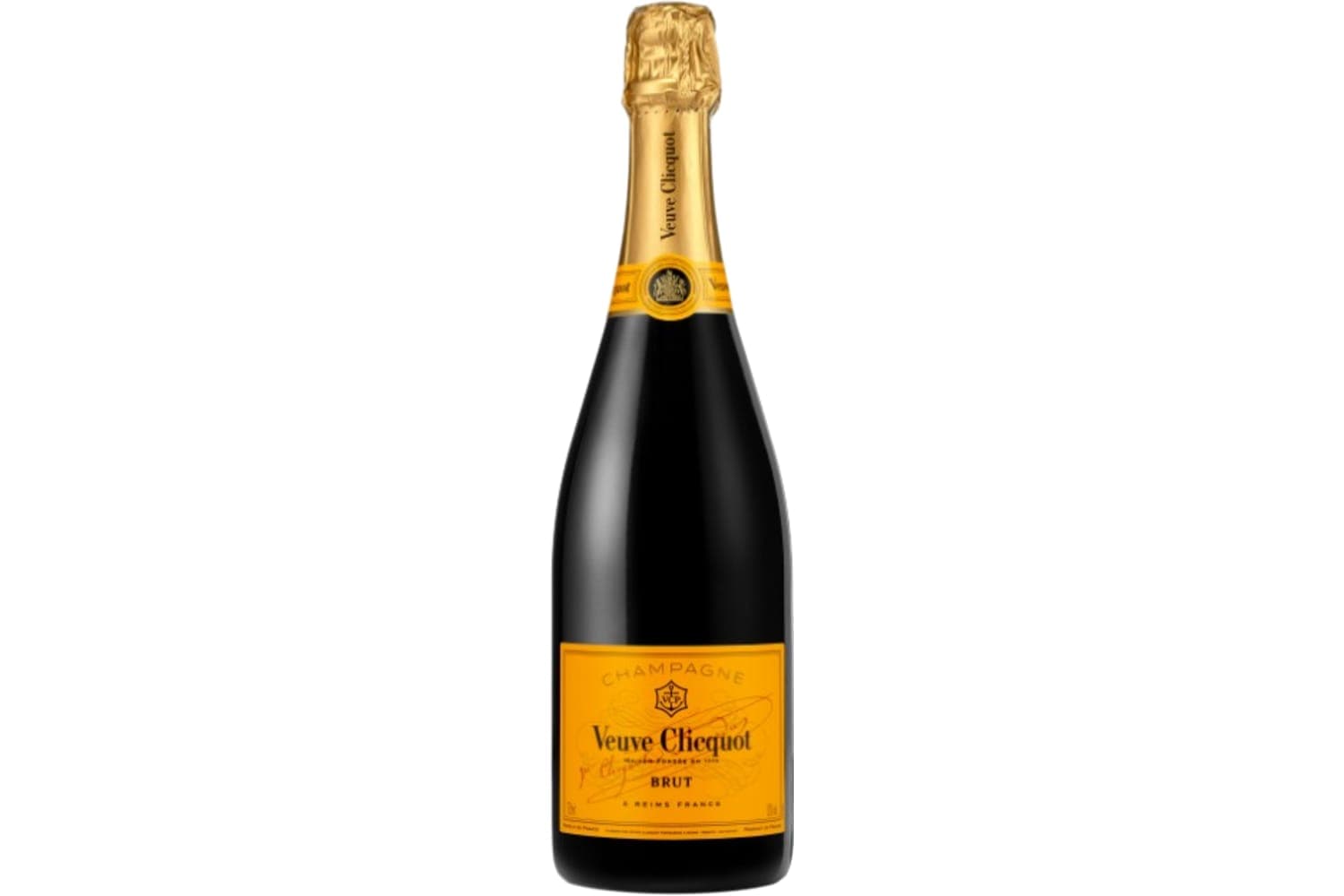 Veuve Clicquot Yellow Label Champagne 750mL Bottle - Gift Box