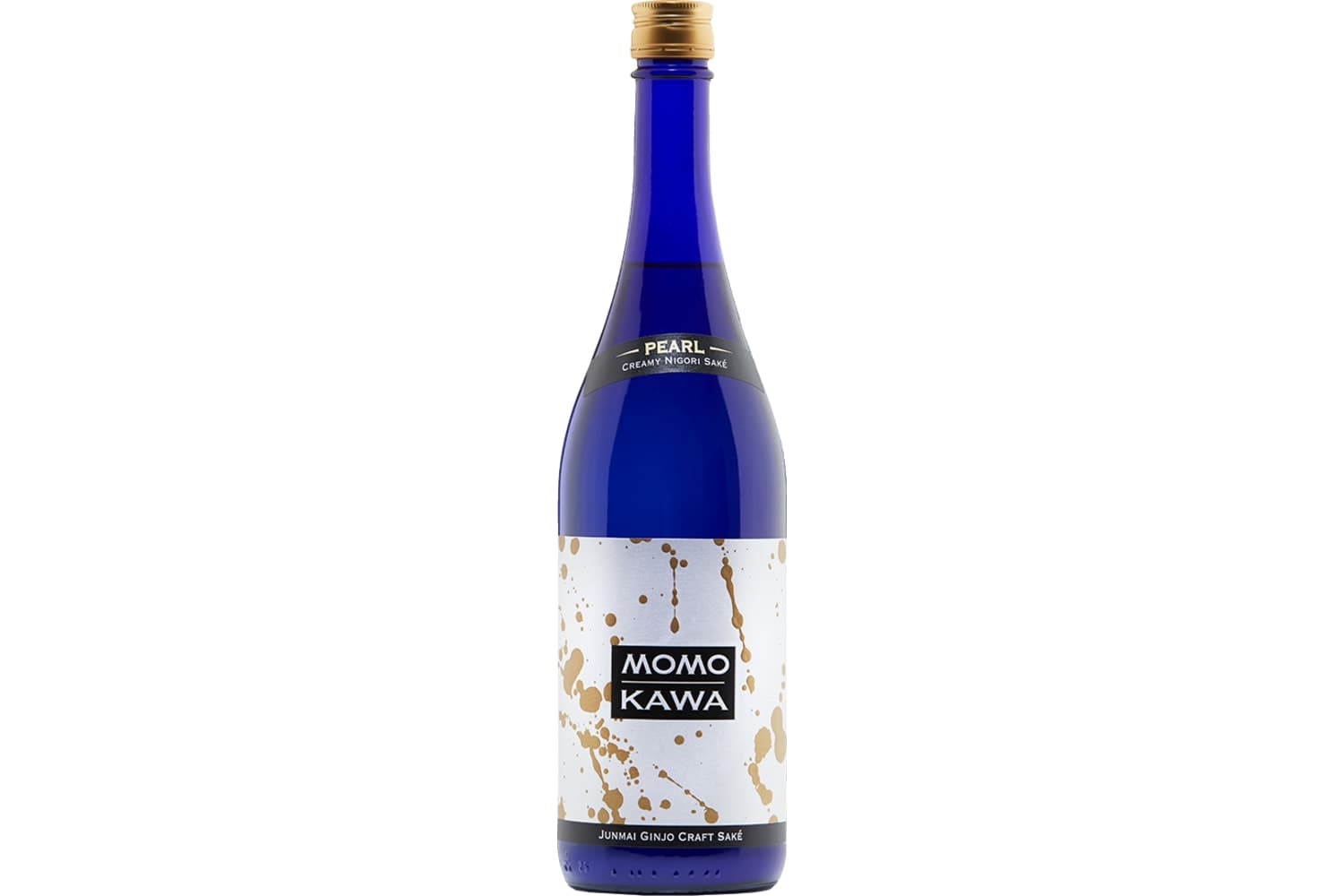 Momokawa Sake Pearl Junmai Ginjo Nigori Premium Sake 300mL Bottle