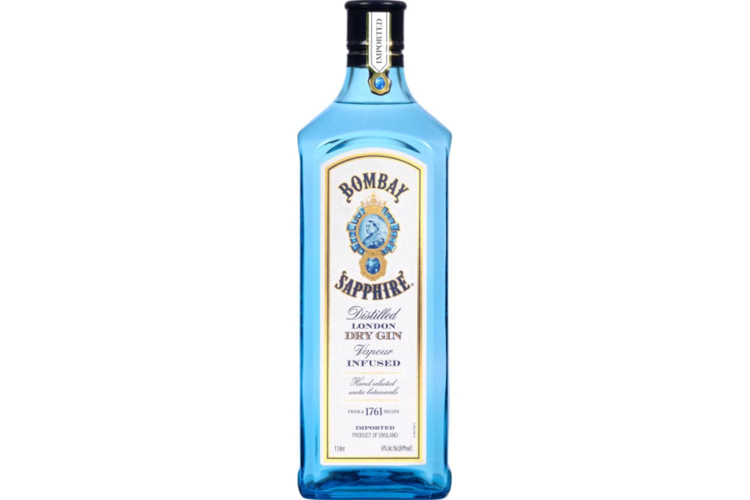 Bombay Sapphire Gin 1L Bottle