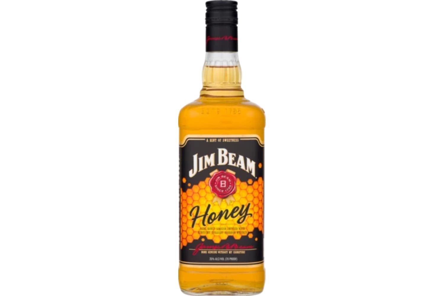 Jim Beam Honey Bourbon Whiskey 750mL Bottle