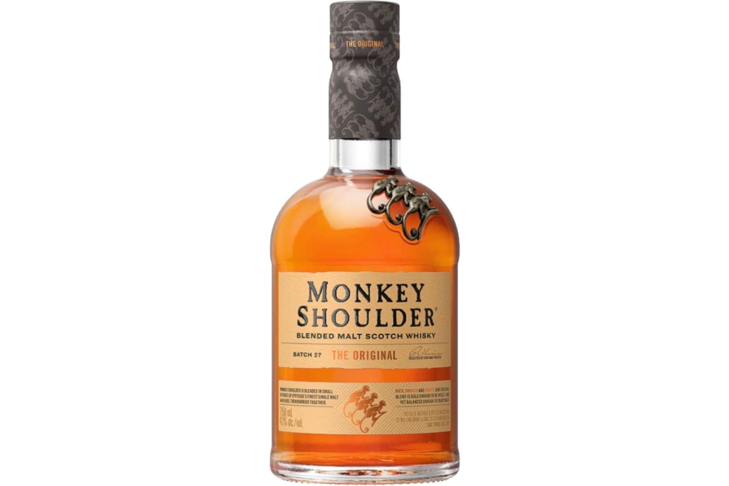 Monkey Shoulder Blended Malt Scotch Whisky 1.75L Bottle