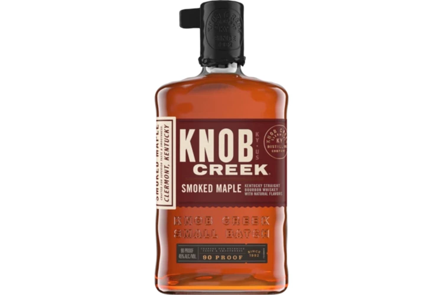 Knob Creek Smoked Maple Bourbon Whiskey 750mL Bottle