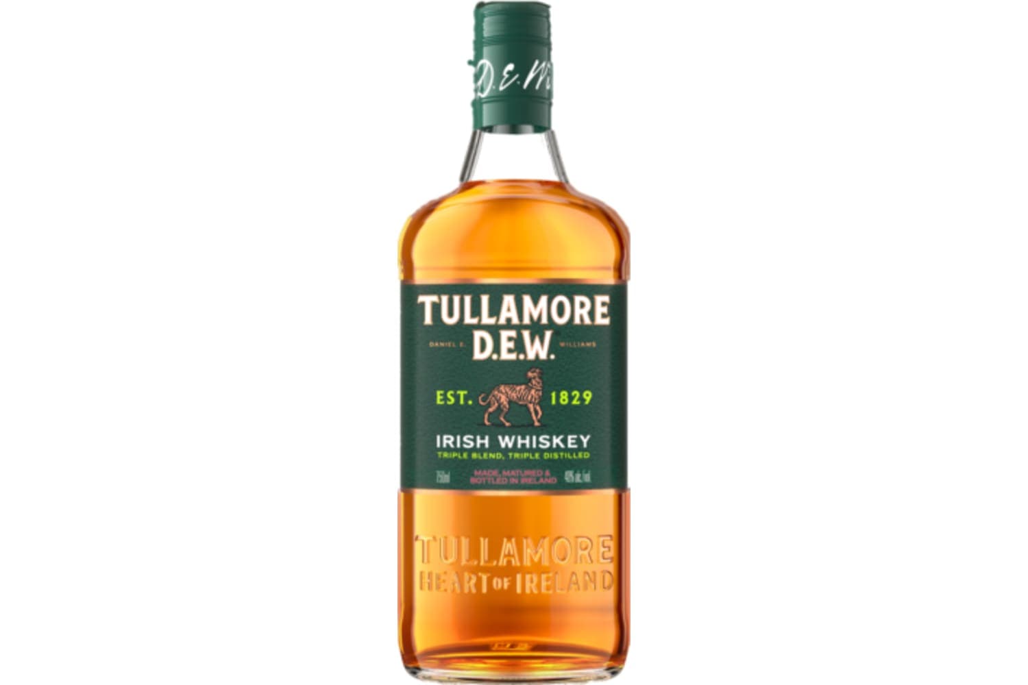 Tullamore D.E.W. Irish Whiskey 750mL Bottle