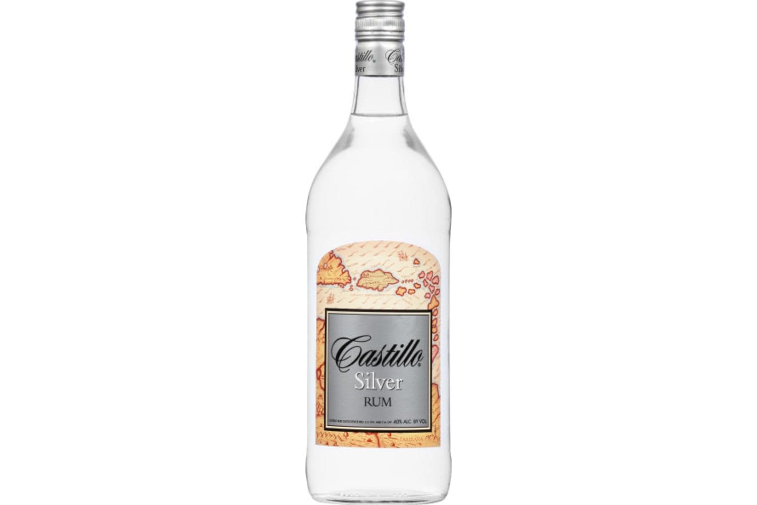 Castillo Silver Rum 1L Bottle