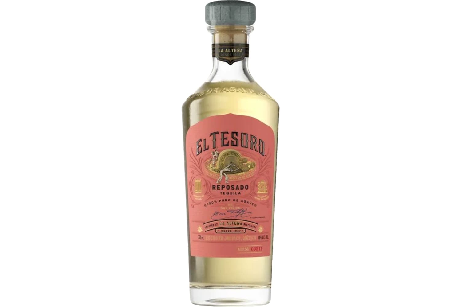 El Tesoro Reposado Tequila 750mL Bottle