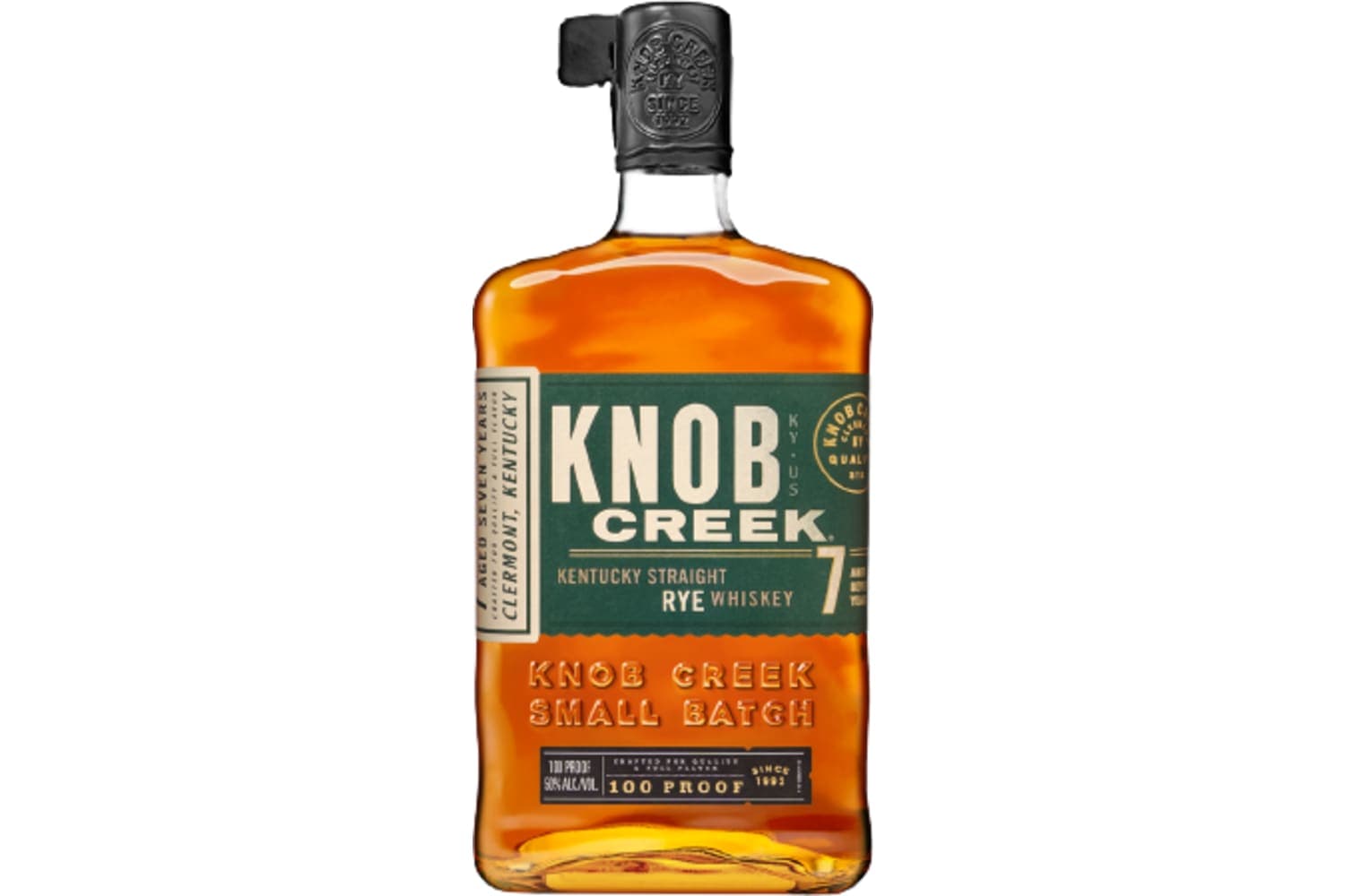 Knob Creek 7 Year Rye Whiskey 1L Bottle