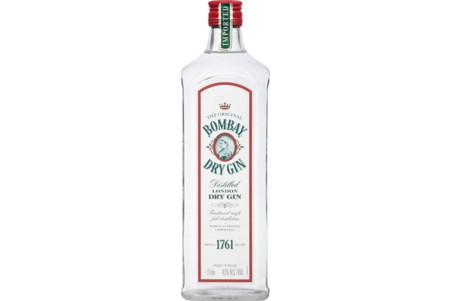 Bombay Dry Gin 1L Bottle
