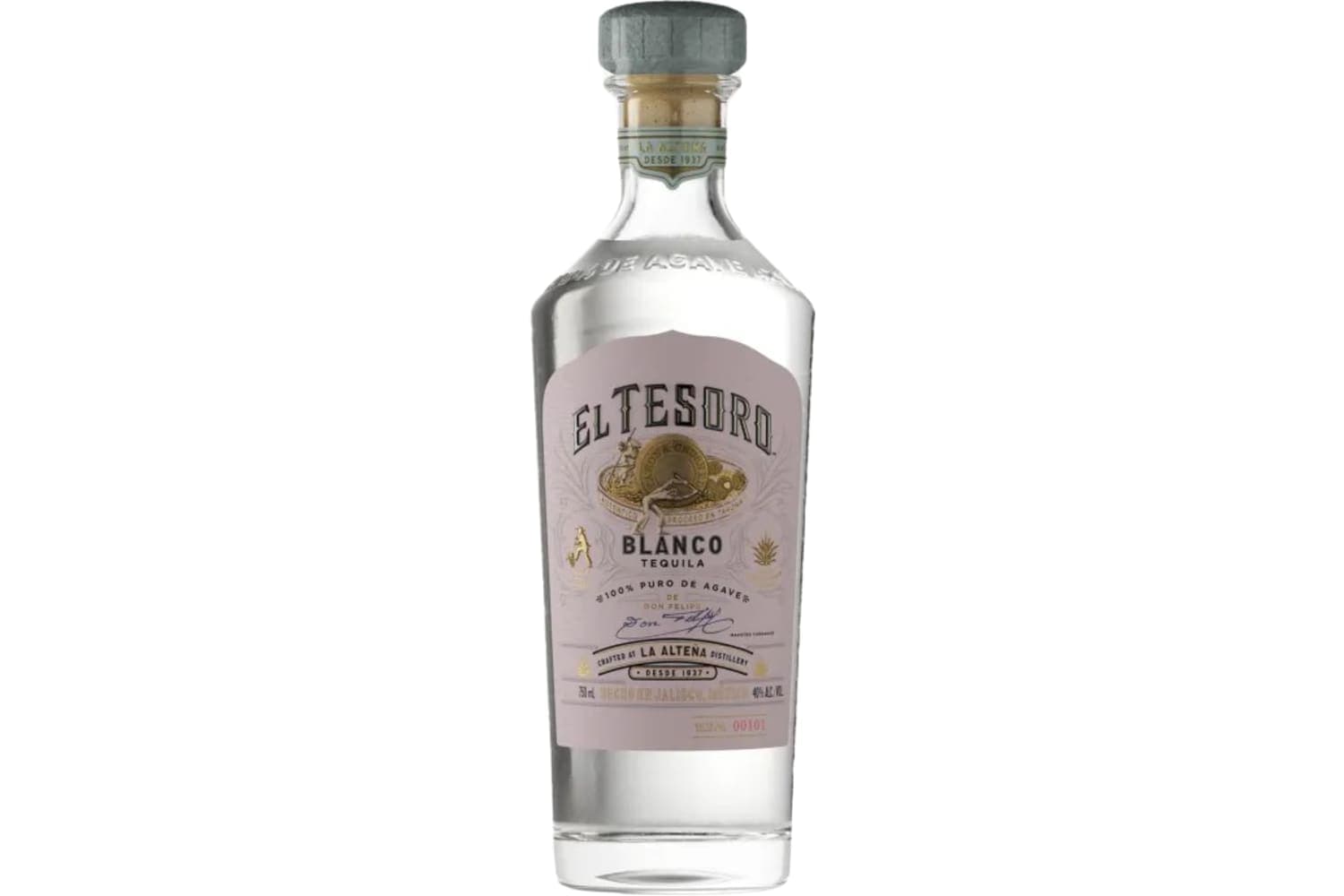 El Tesoro Blanco Tequila 750mL Bottle