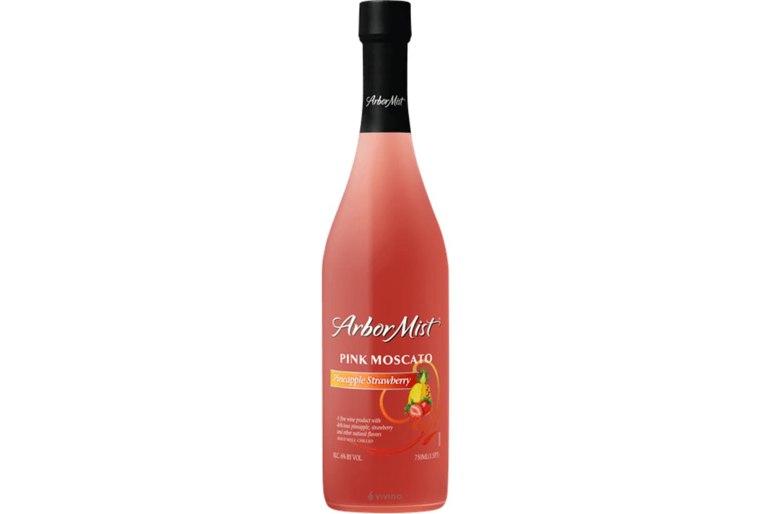 Arbor Mist Pineapple Strawberry Pink Moscato 1.5L Bottle