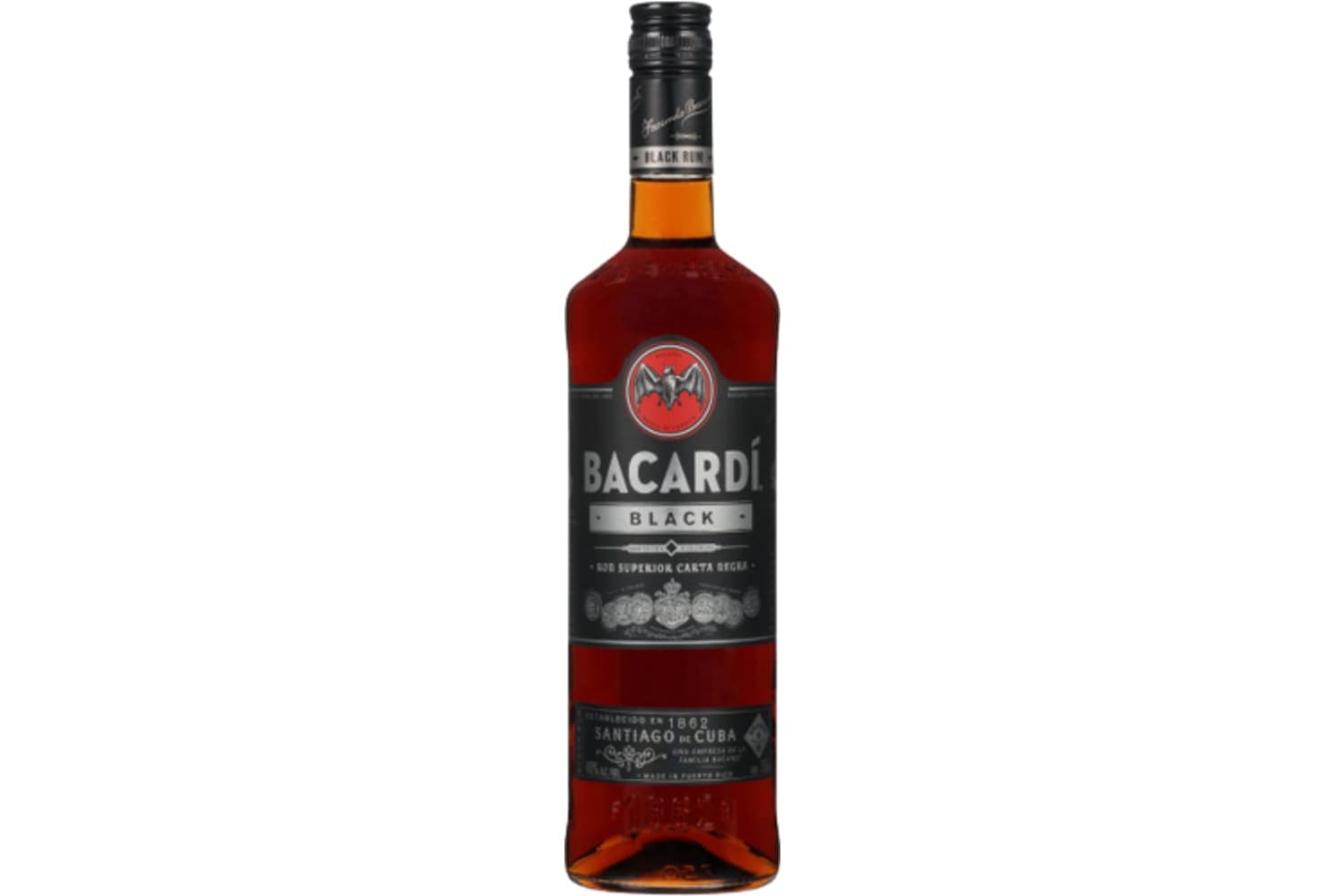 Bacardi Black 1L Bottle