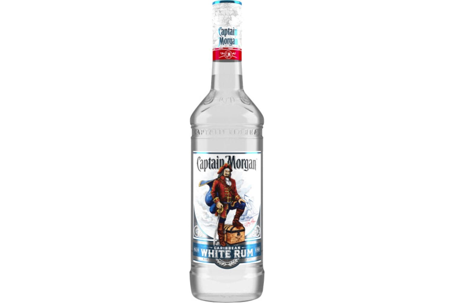 Captain Morgan White Rum 1L Bottle
