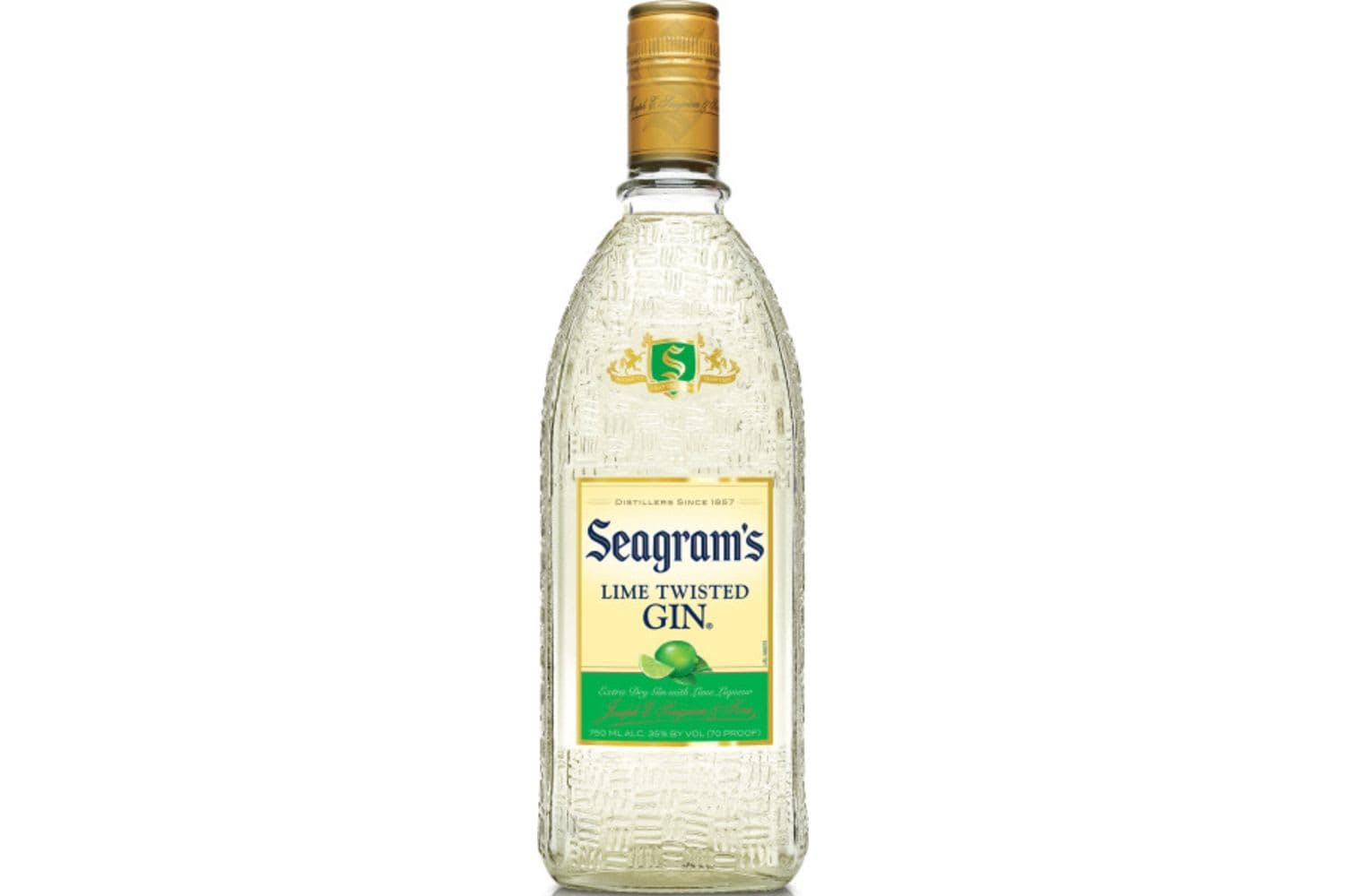 Seagram's Lime Twisted Gin 1.75L Bottle