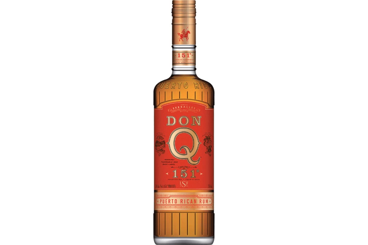 Don Q 151 Rum 750mL Bottle