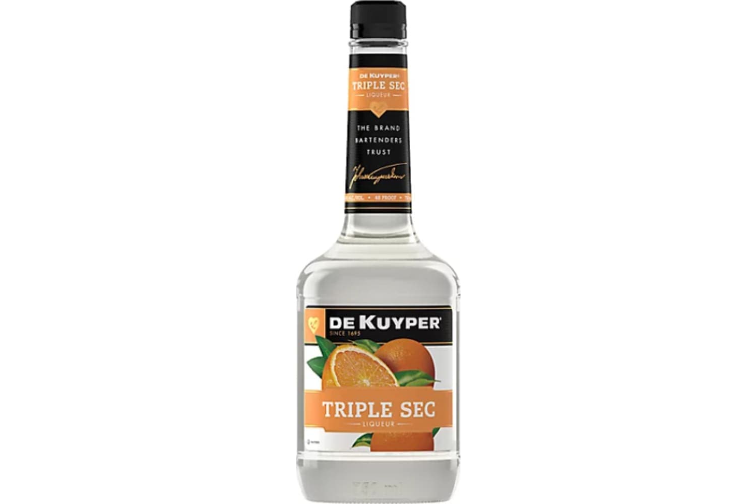 DeKuyper Triple Sec Liqueur 48 Proof 1L Bottle