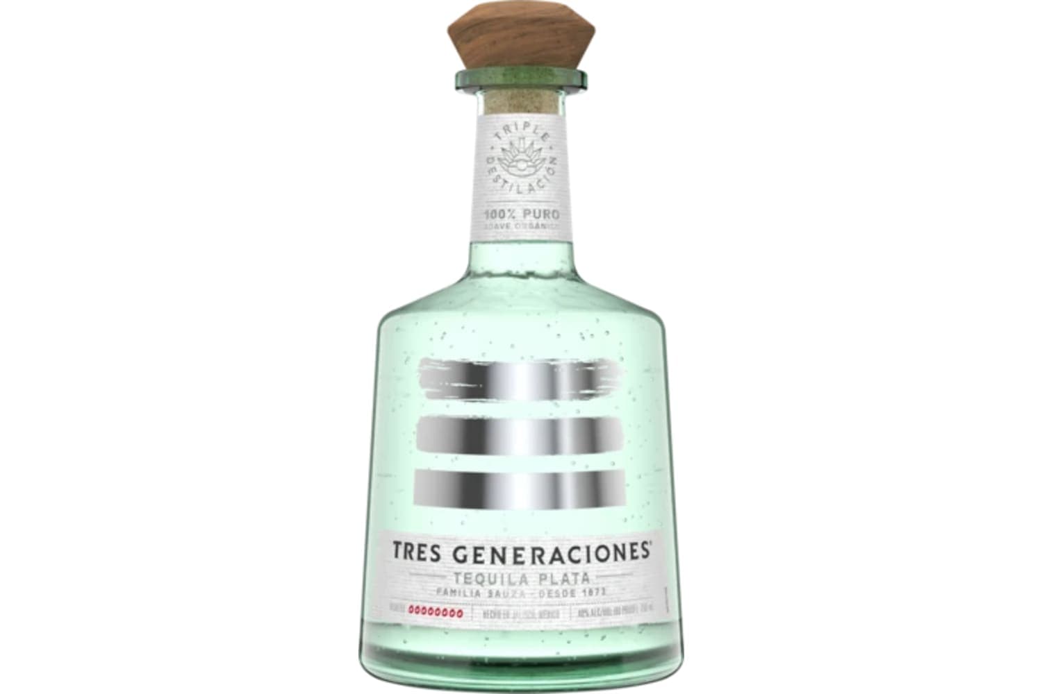 Tres Generaciones Plata Tequila 750mL Bottle