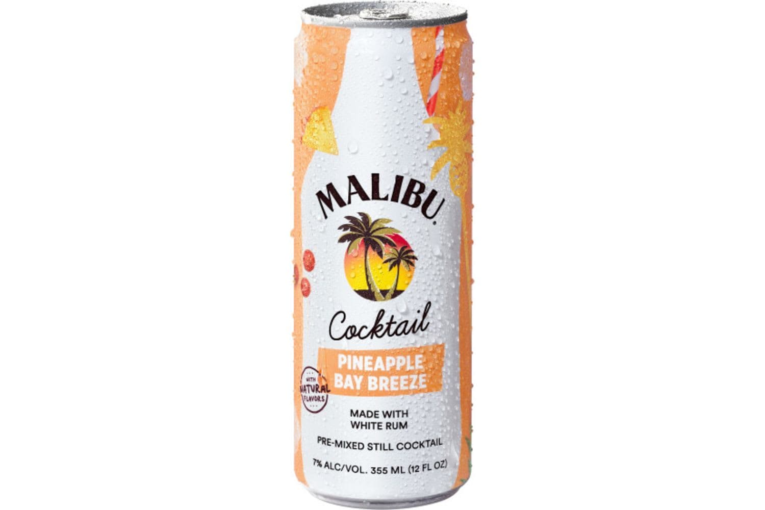 Malibu Pineapple Bay Breeze Cocktail 12oz Can