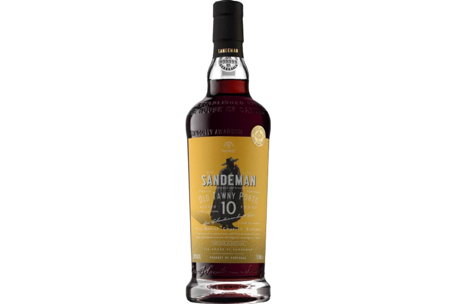Sandeman 10 Years Old Tawny Port 750mL Bottle