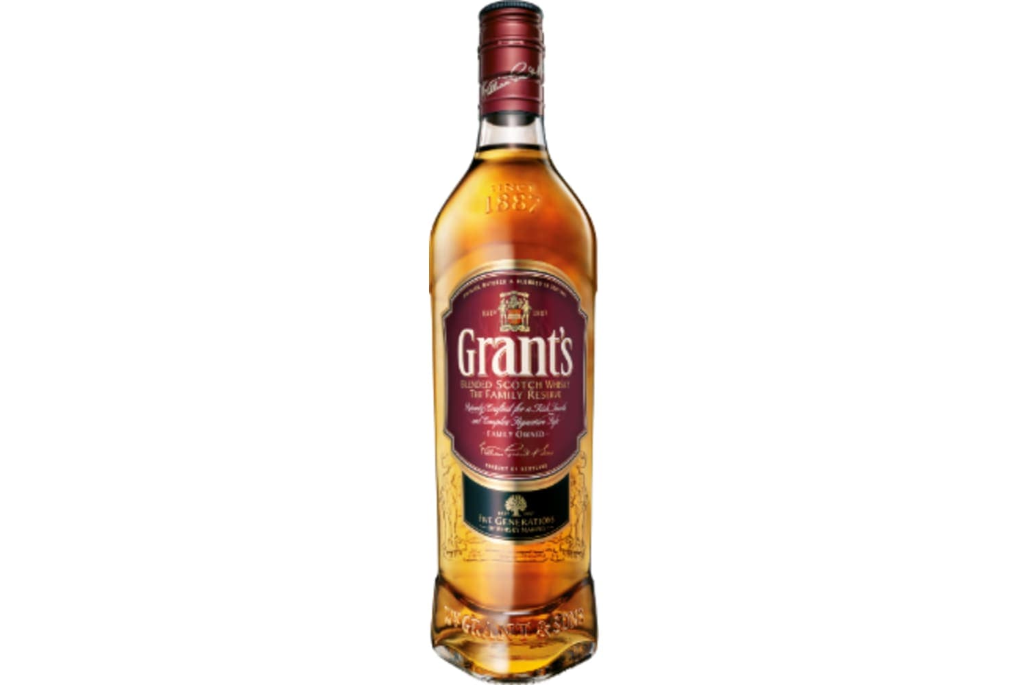 Grant's Fast Blended Scotch Whisky 1.75L Bottle