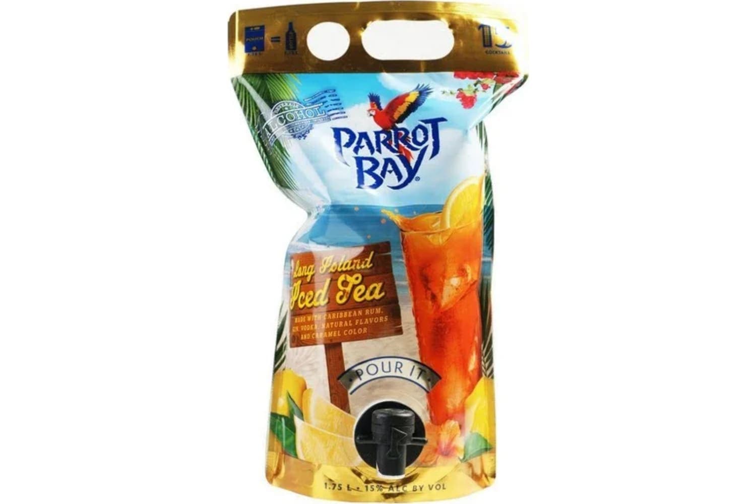 Parrot Bay Long Island Iced Tea 200mL Bottle