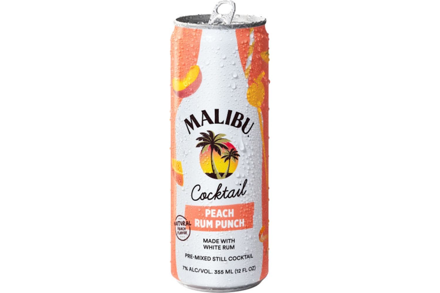 Malibu Peach Rum Punch 12oz Can