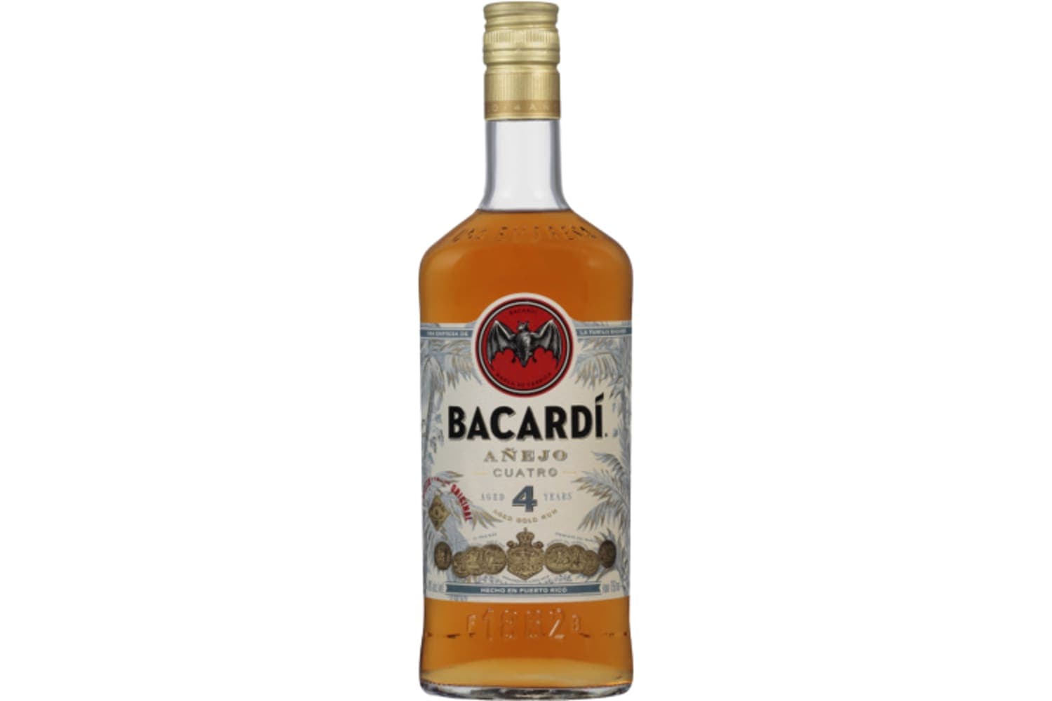 Bacardi Anejo Cuatro 1L Bottle