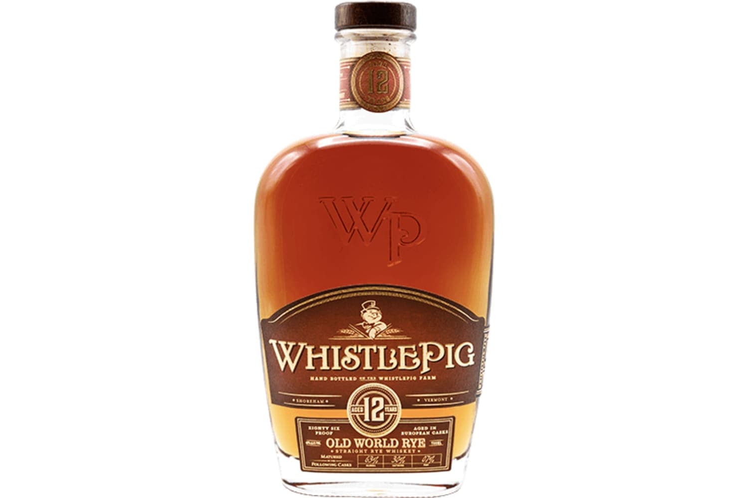 WhistlePig Old World Rye 12 Year 750mL Bottle