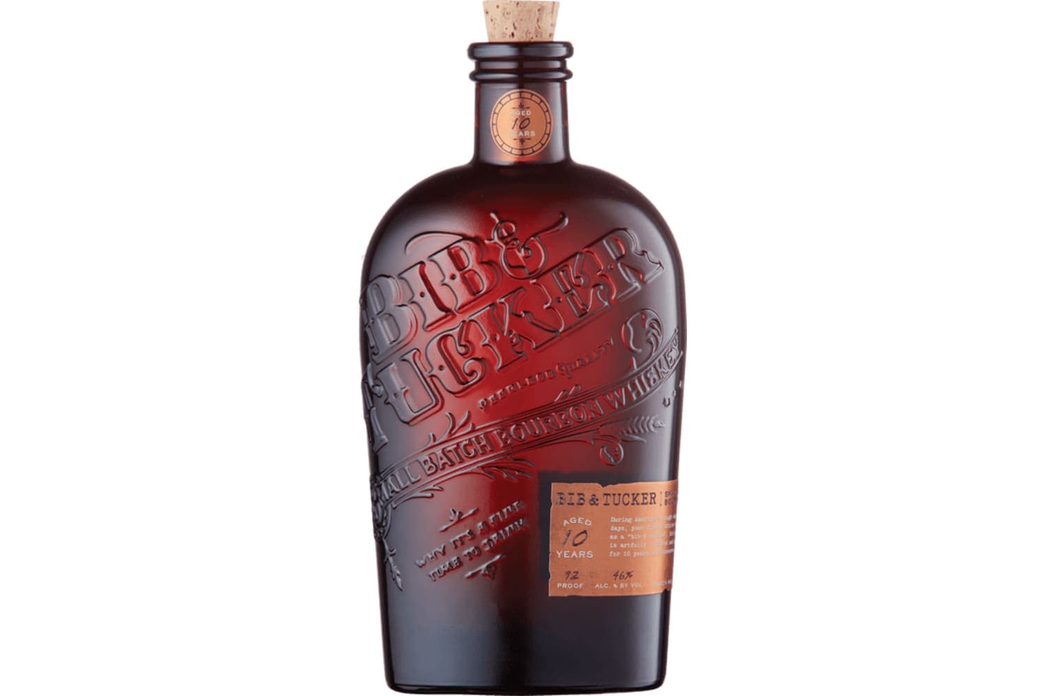 Bib & Tucker 10 Year Old Small Batch Bourbon Whiskey 750mL Box