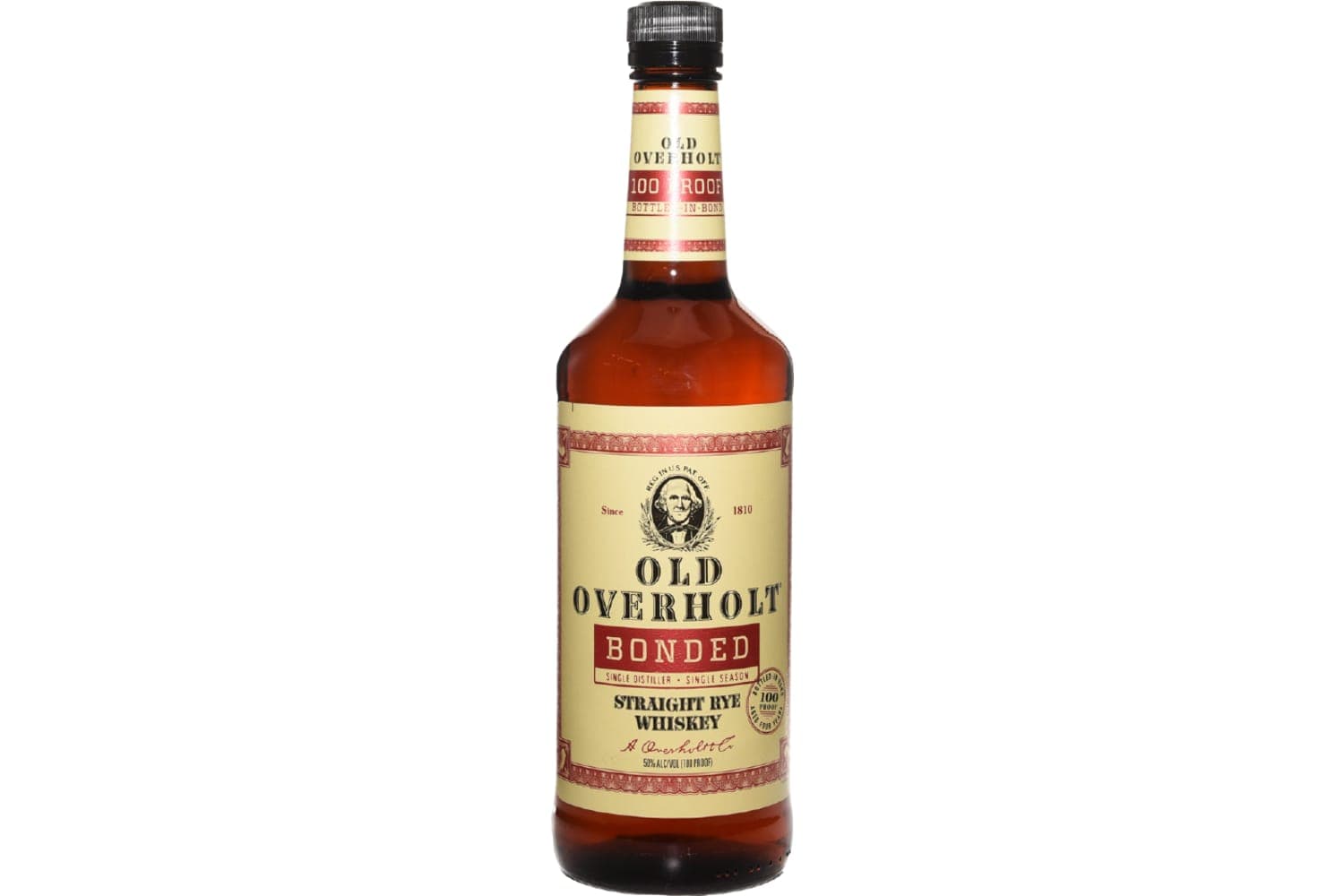 Old Overholt 100 Proof Bonded Rye Whiskey 1L Bottle