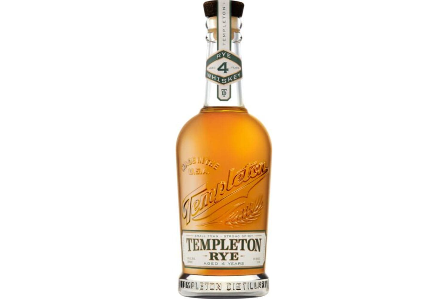 Templeton The Good Stuff 4 Year Old Rye Whiskey 1L Bottle