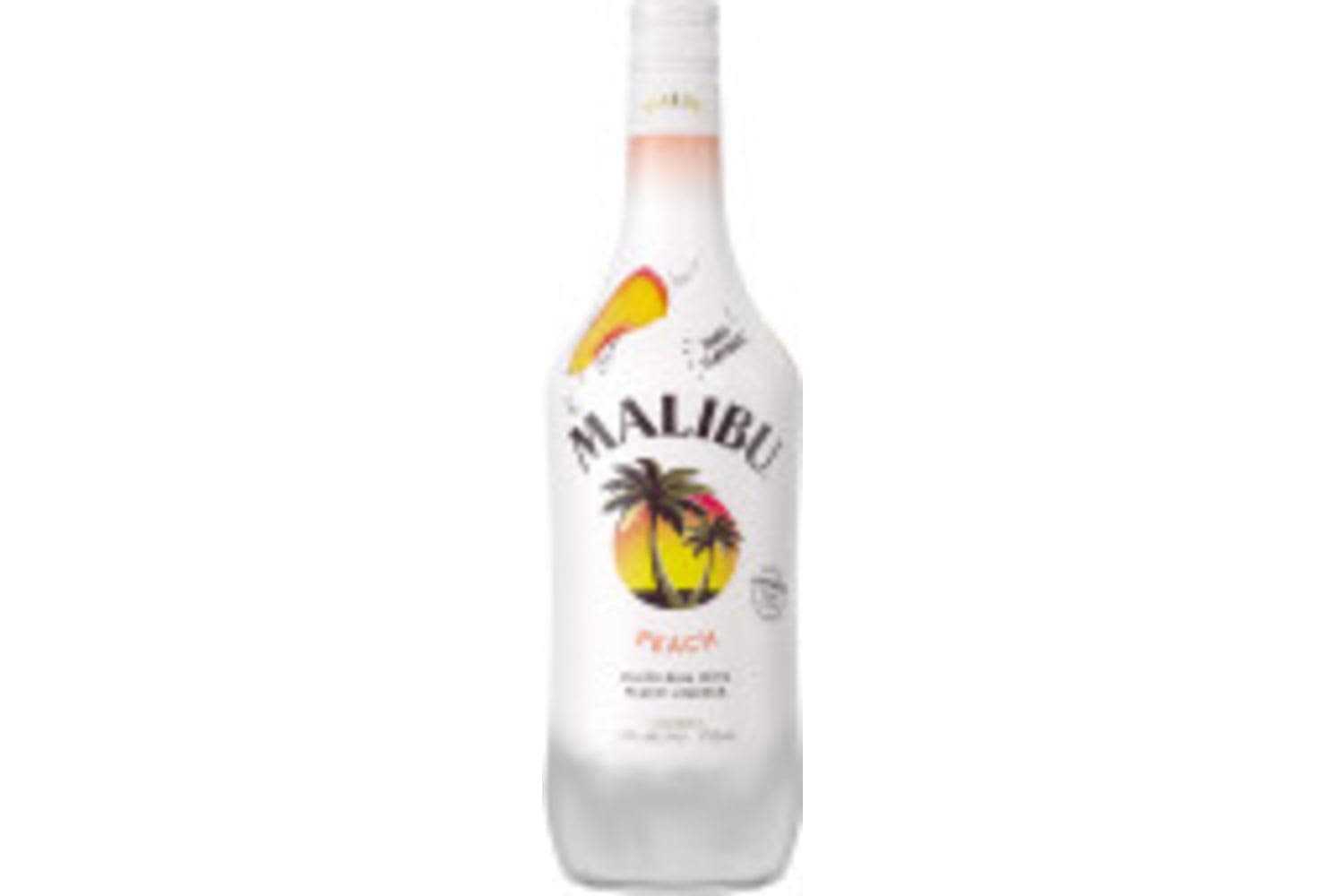 Malibu Peach Rum 1.75L Bottle