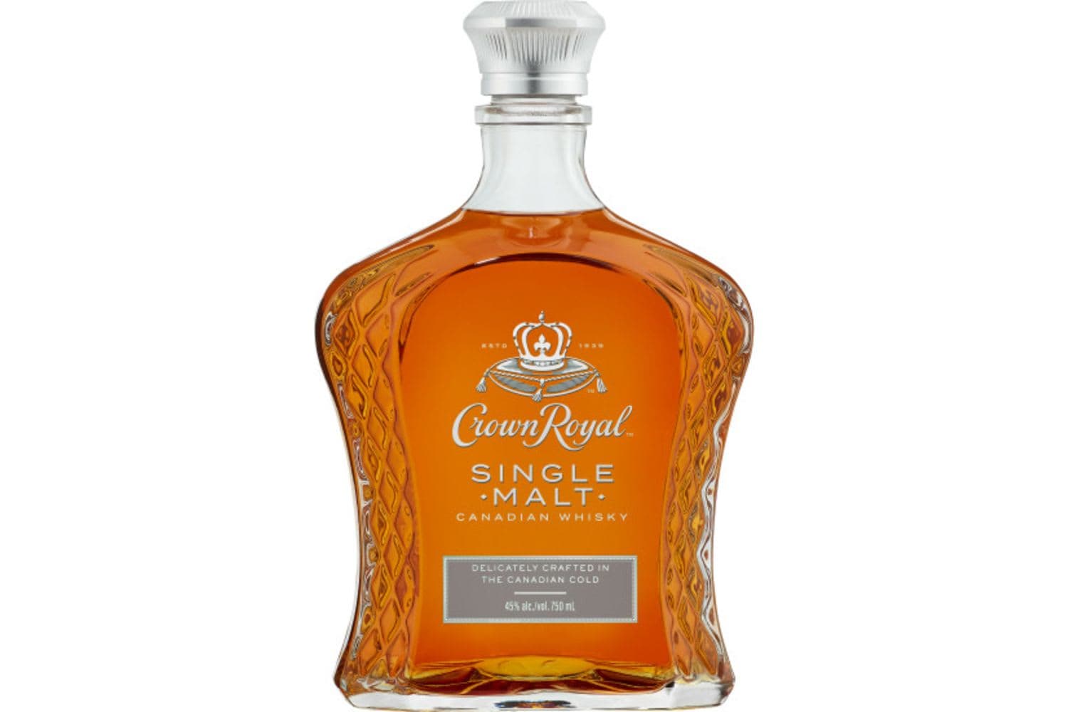 Crown Royal Canadian Single Malt Whiskey 750mL Bottle