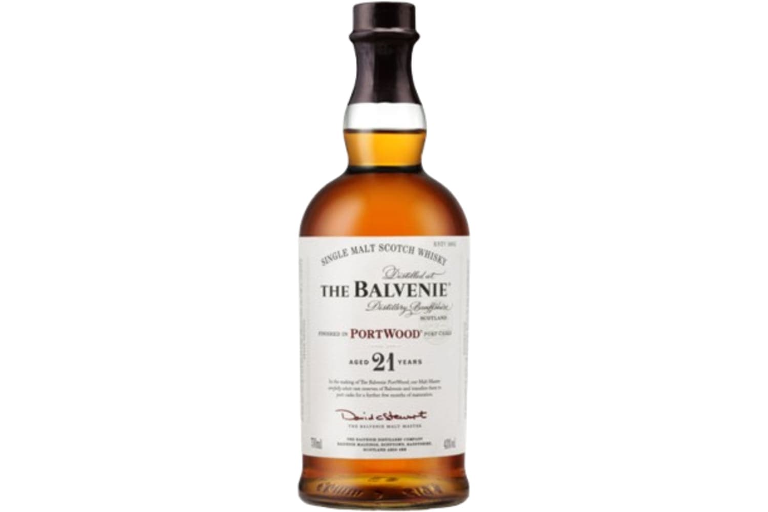 The Balvenie PortWood 21 Year Old Single Malt Scotch Whisky 750mL Bottle