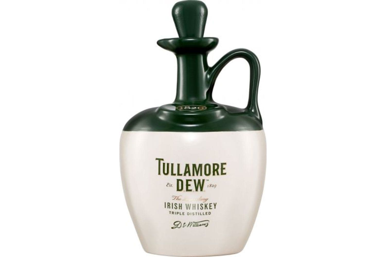 Tullamore D.E.W. Irish Whiskey Crock 750mL Bottle