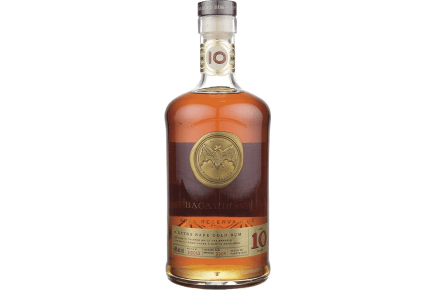 Bacardi Gran Reserva 10 Year 750mL Bottle