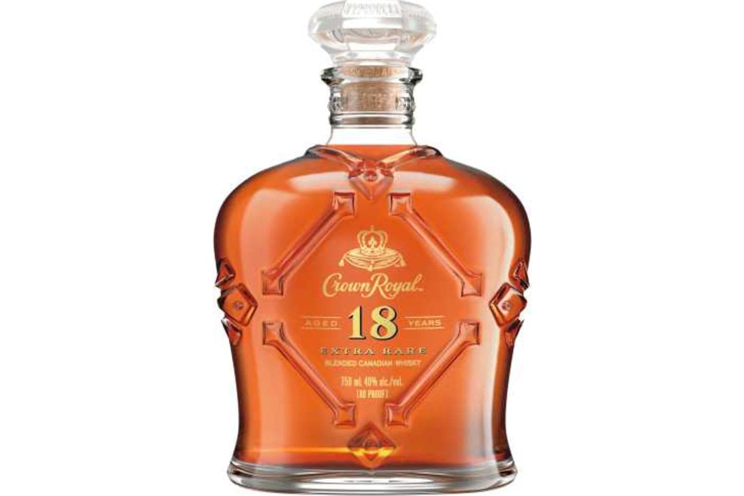Crown Royal 18 Year Old Extra Rare 750mL Bottle