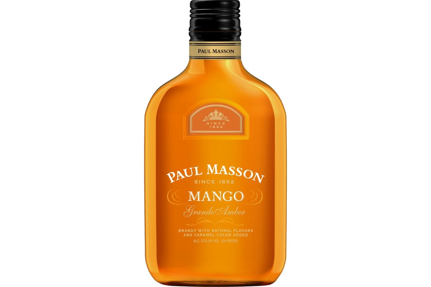 Paul Masson Grande Amber Mango Brandy 750mL Bottle