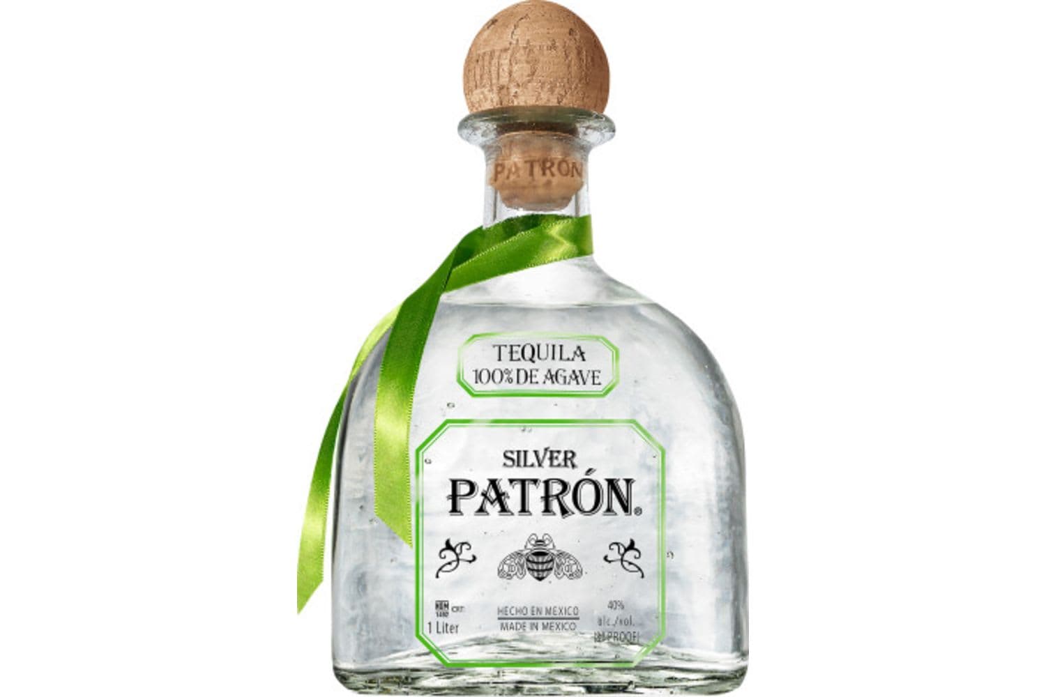 Patron Silver Tequila 100% de Agave 1.75L Bottle