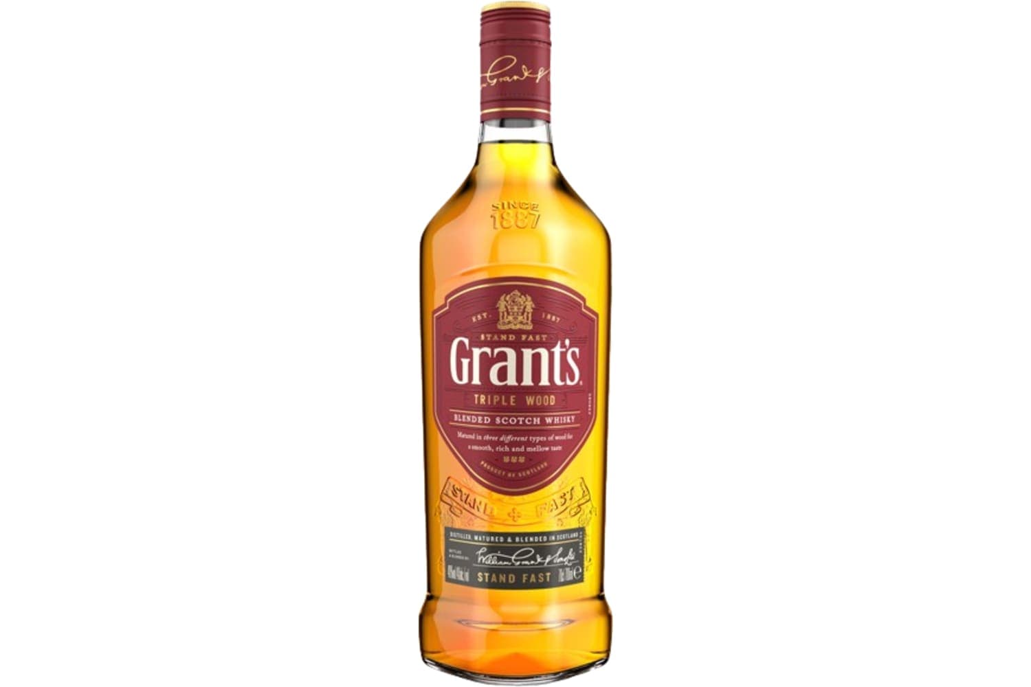 Grant's Triple Wood Blended Scotch Whisky 750mL Bottle