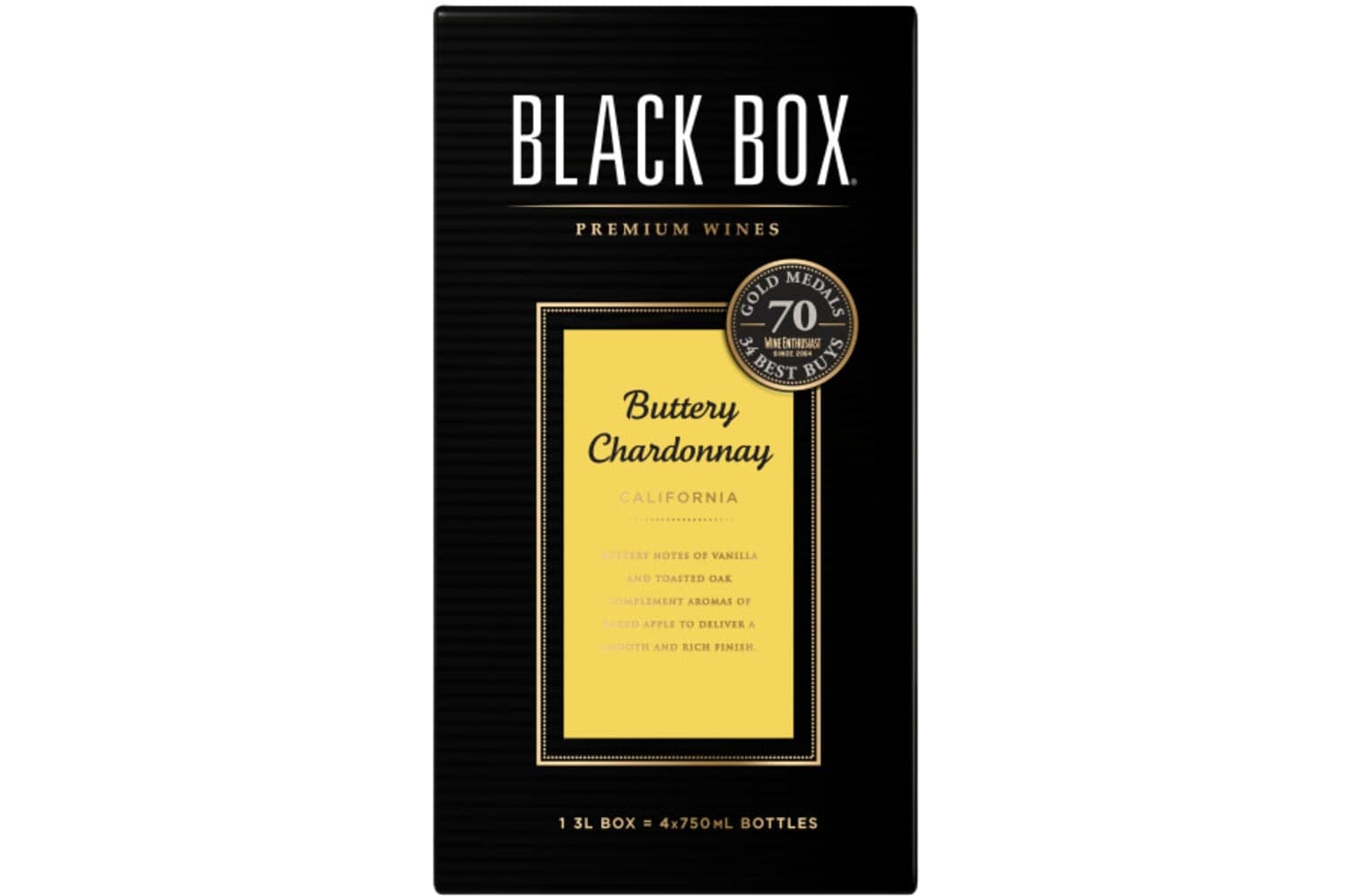 Black Box Buttery Chardonnay 500mL Bottle