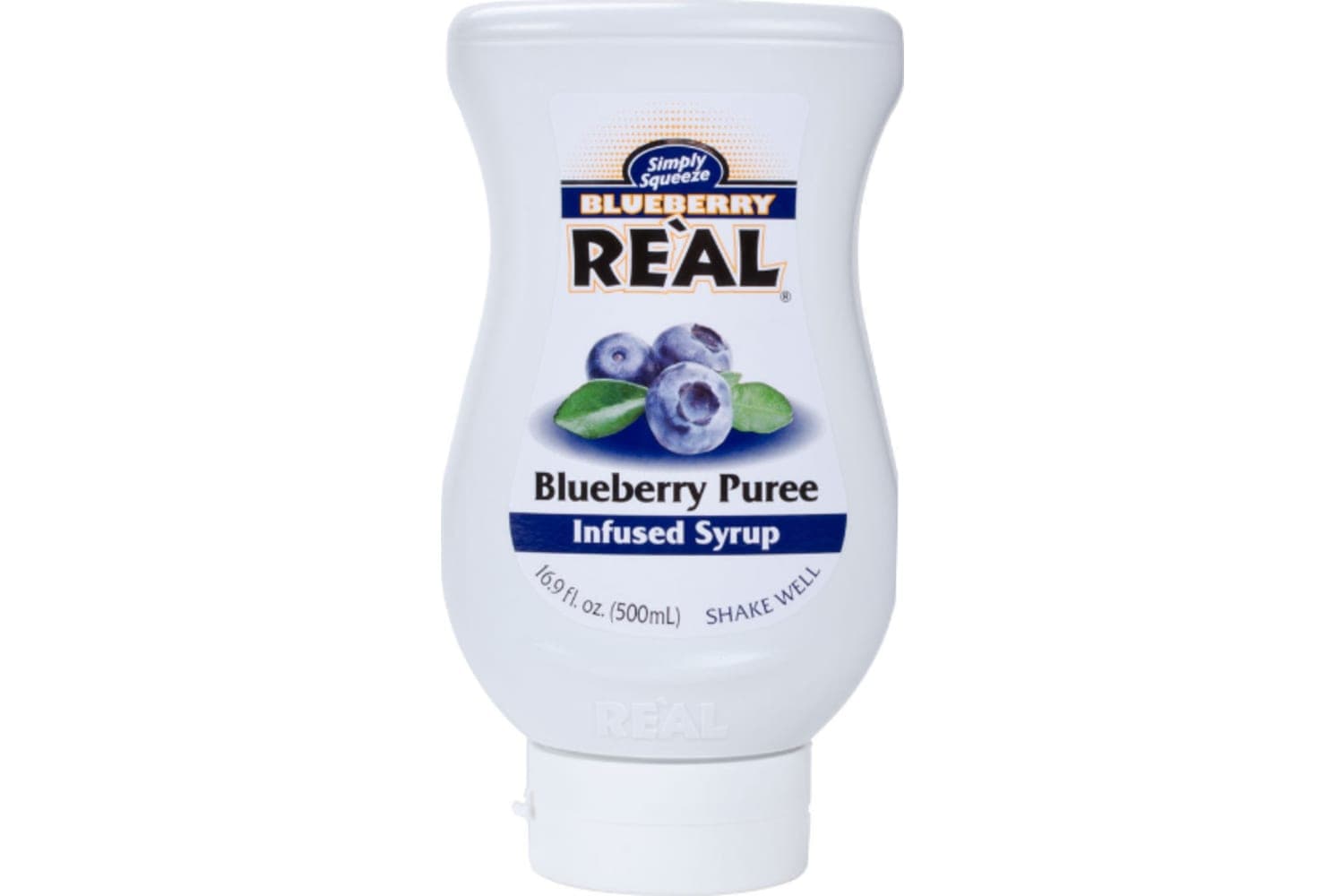 Real Blueberry Puree Syrup 500mL Plastic Bottle