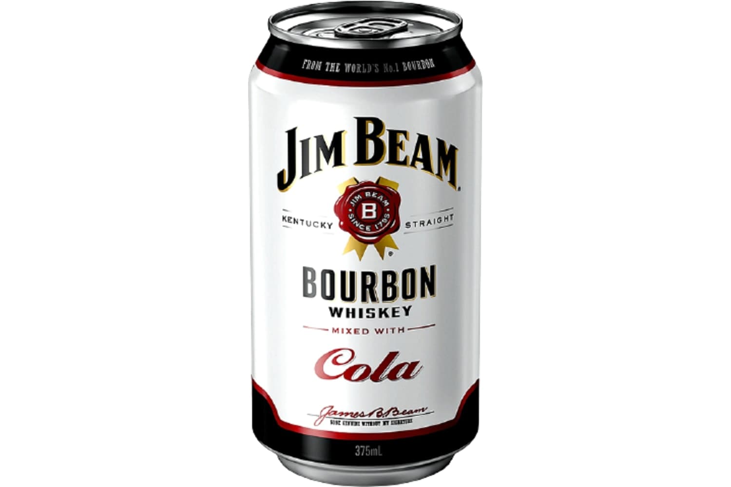 Jim Beam Bourbon & Cola 12oz Can