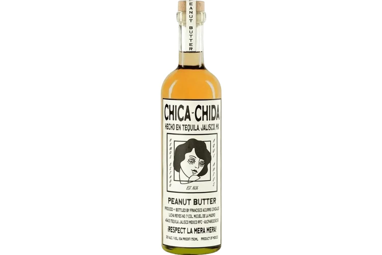 Chica Chida Peanut Butter Hecho En Tequila 750mL Bottle