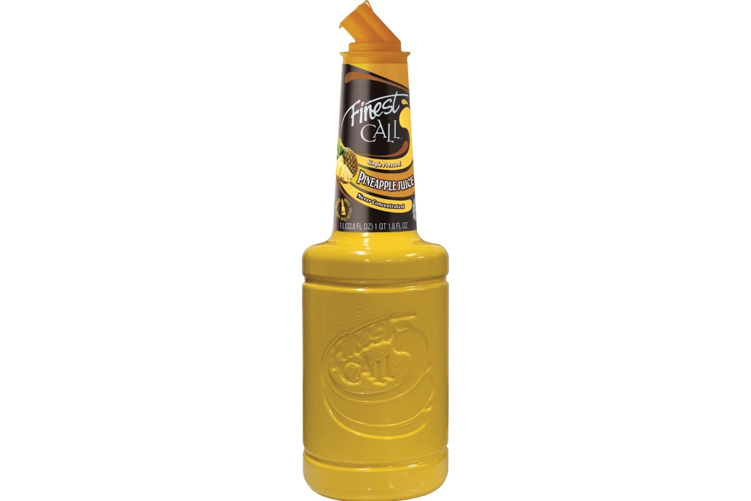Finest Call Single Pressed Pineapple Juice 1L Plastic Bottle