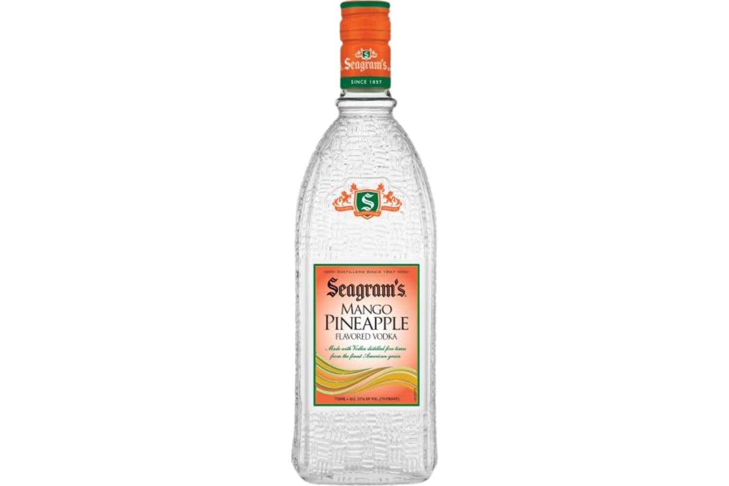 Seagram's Mango Pineapple Vodka 375mL Bottle
