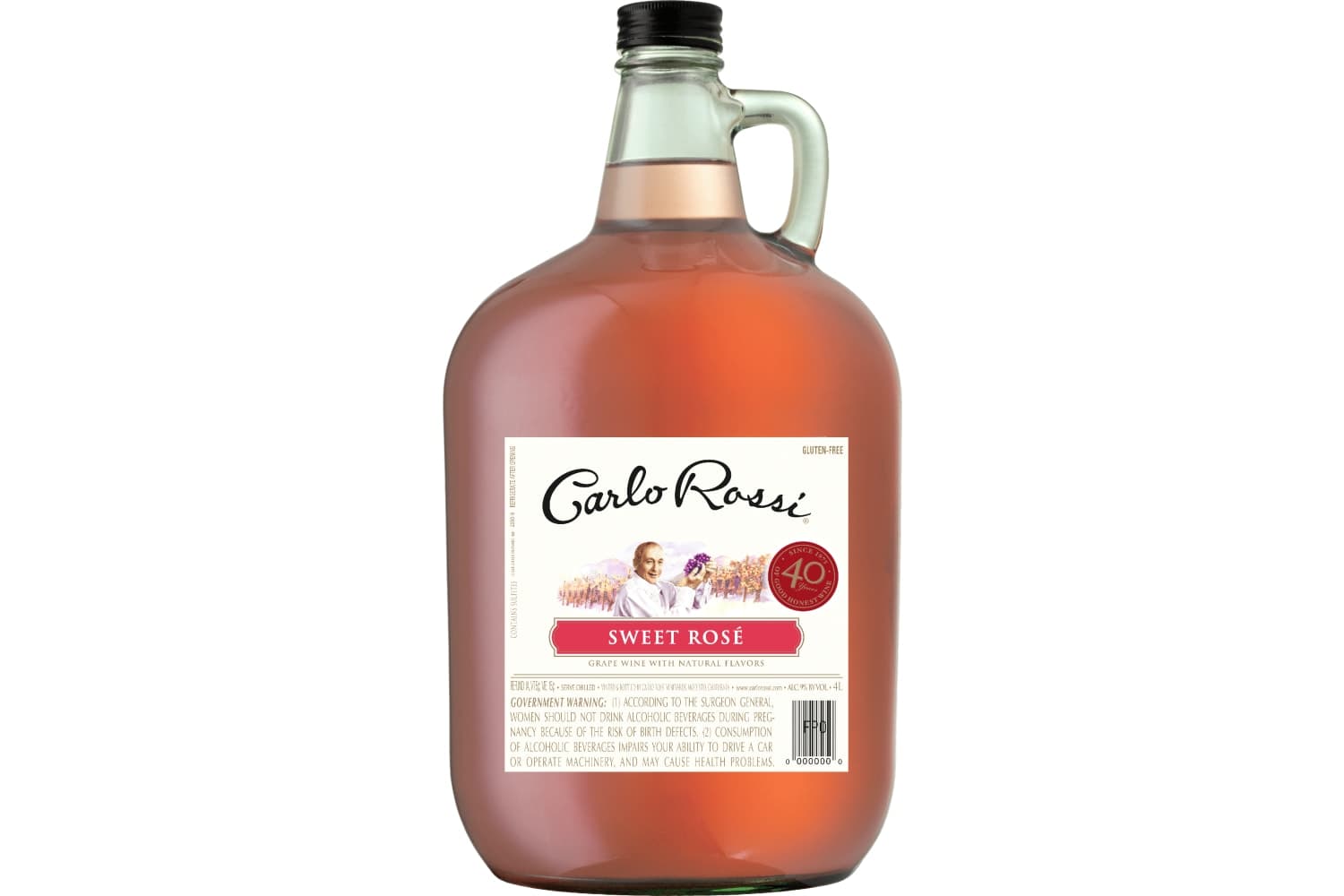 Carlo Rossi Sweet Rose 4L Bottle