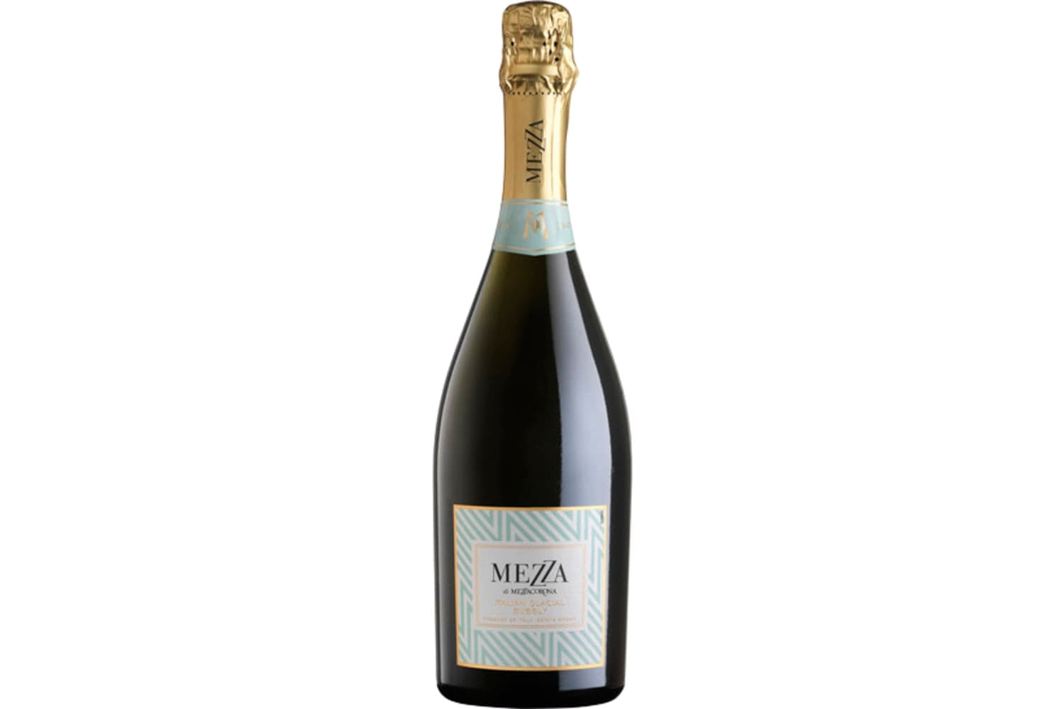 Mezza di Mezzacorona Italian Glacial Bubbly Extra Dry Vigneti delle Dolomiti IGT 750mL Bottle