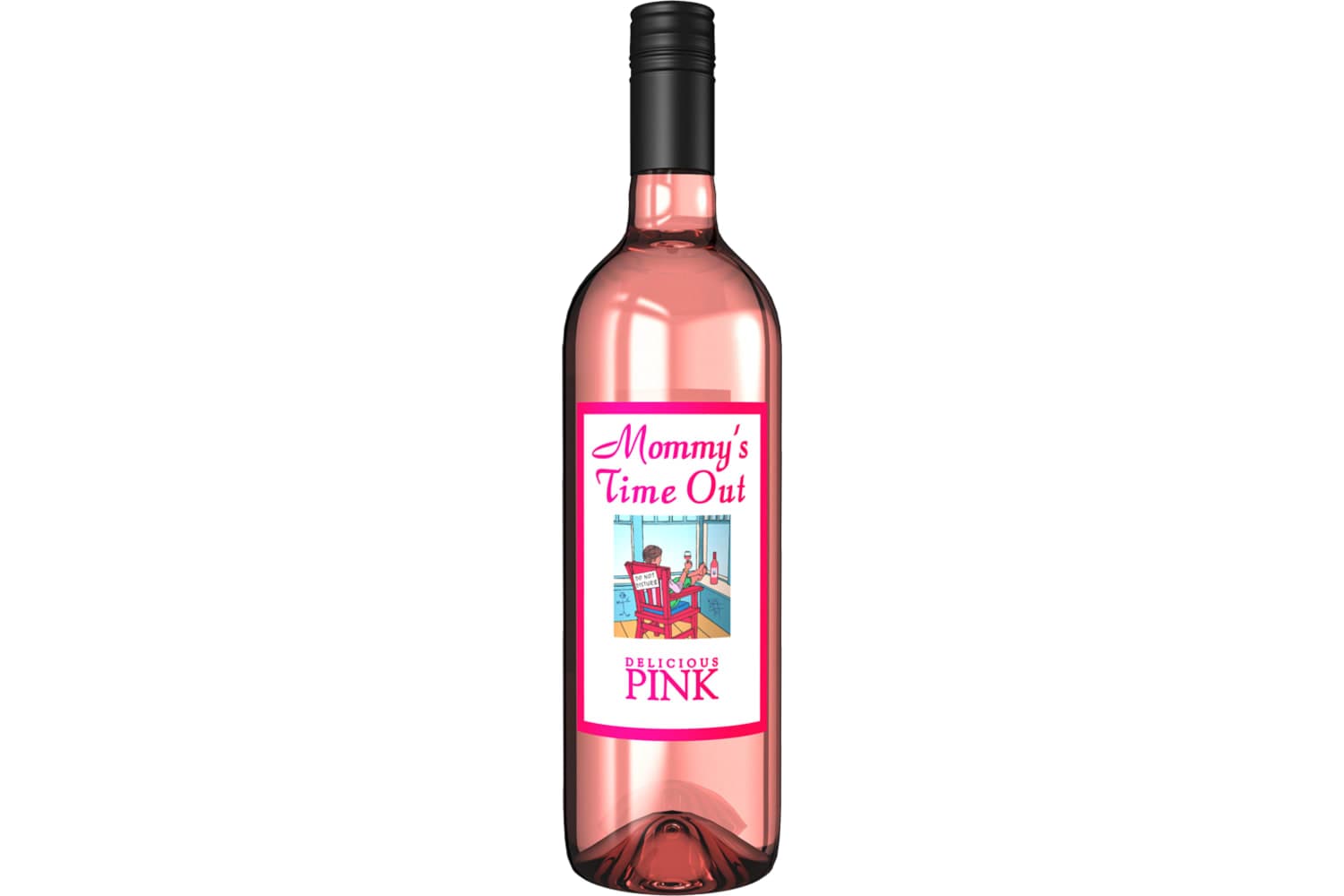 Mommy’s Time Out Delicious Pink 750mL Bottle
