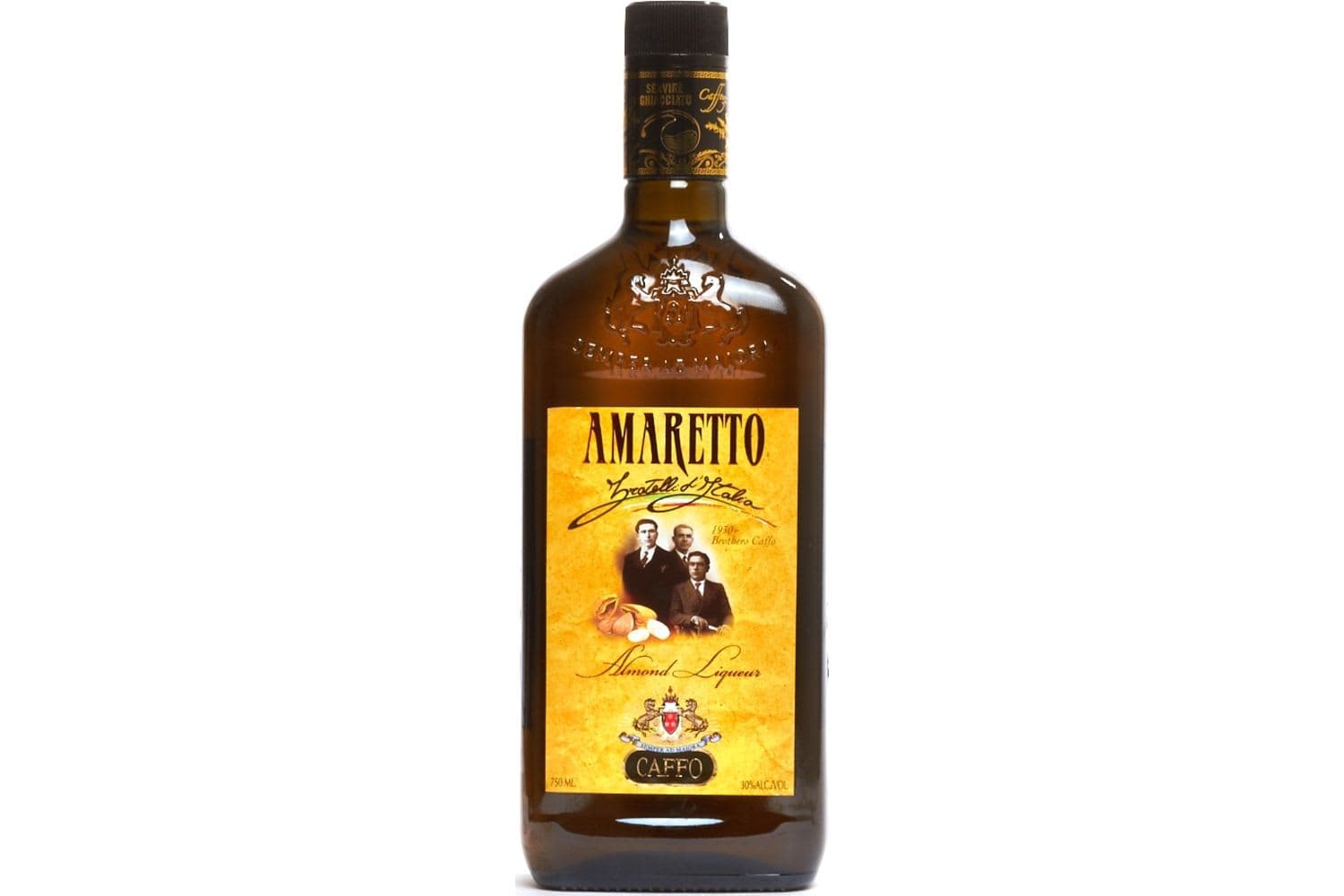 Caffo Amaretto Fratelli d'Italia Almond Liqueur 750mL Bottle