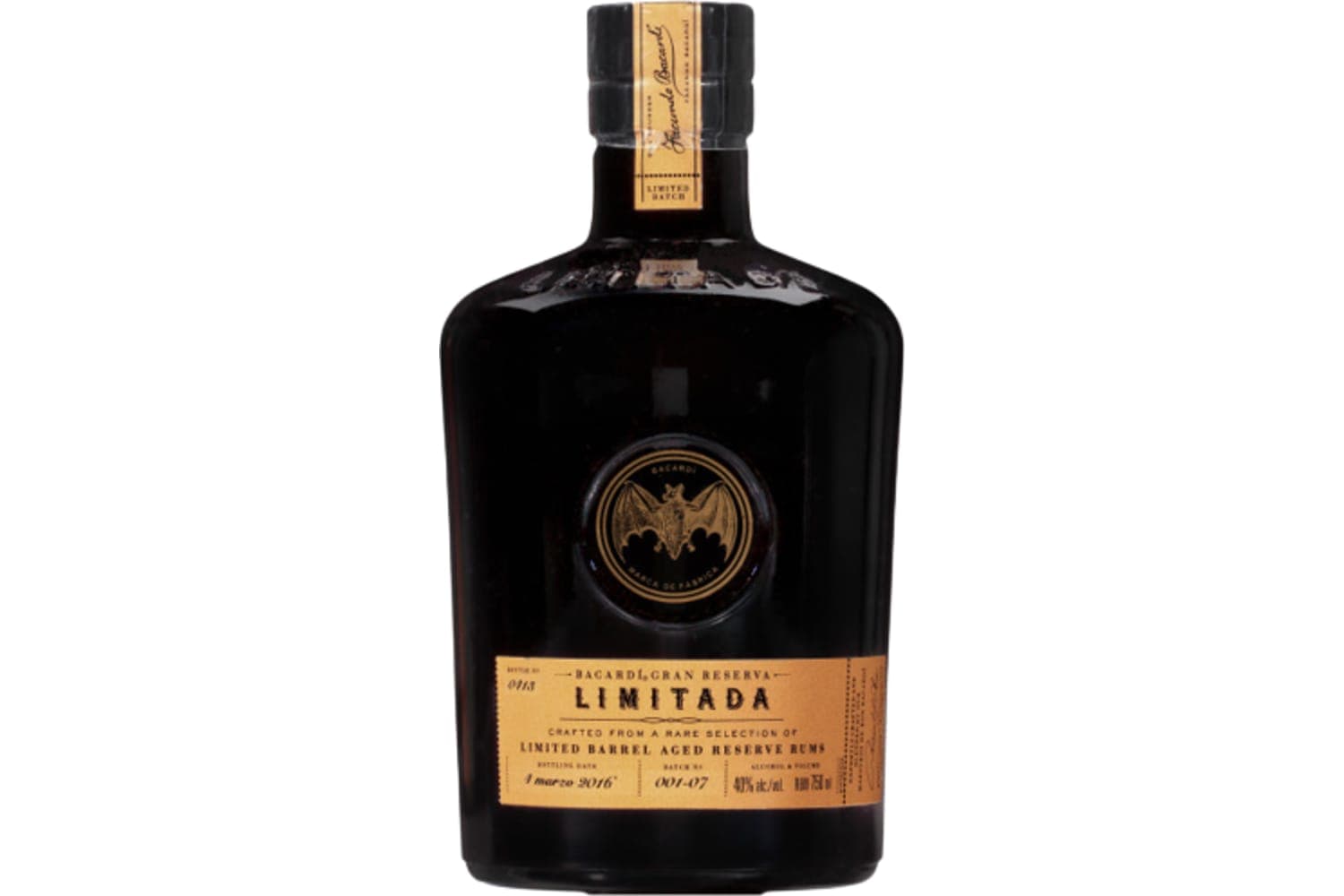 Bacardi Gran Reserva Limitada 750mL Bottle